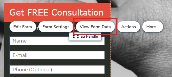 How to view form data - VIEW FORM DATA