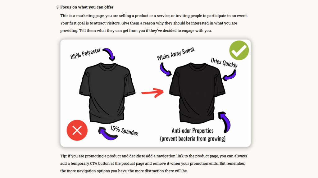 Structure and visualize example (illustration better than text)