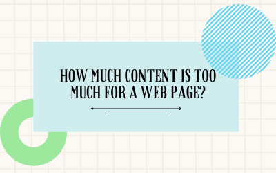 How Much Content Is Too Much For a Web Page?